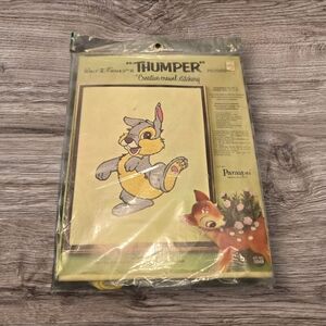 Vintage Walt Disney Thumper Embroidery Kit New